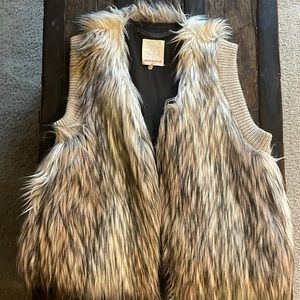 Rebecca Taylor fur vest